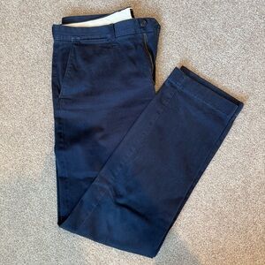 J. Crew Men's Dark Blue Chinos